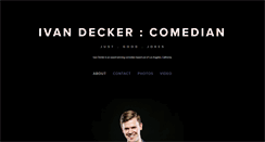 Desktop Screenshot of ivandecker.com